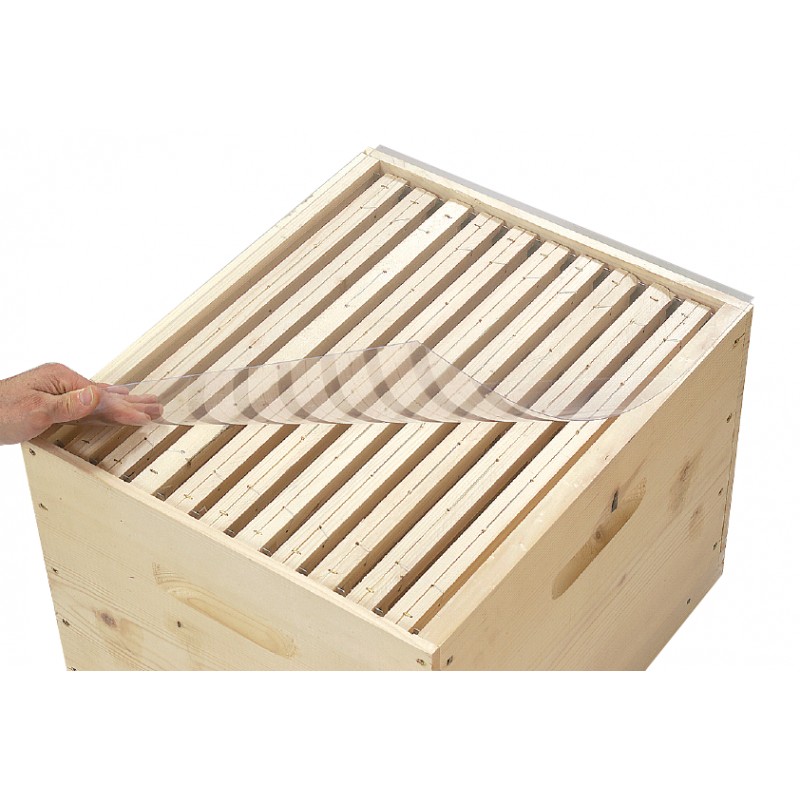 Couvre-cadres Topclair PVC pour ruche Dadant - Rucher du Pillier Châteauneuf Loire